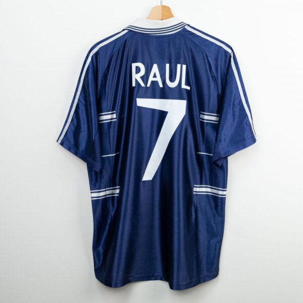 ⁦T-shirt Raul real madrid 1998/1999 (نسخة)⁩ - الصورة ⁦2⁩